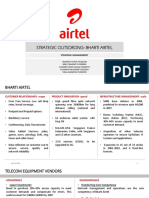 Strategic Outsorcing-Bharti Airtel