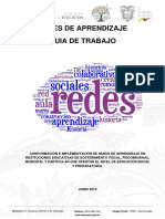 Guia de Trabajo Redes de Aprendizaje Julio 2019