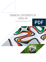 Financial Statements of Adidas AG: For The Year Ended December 31, 2013