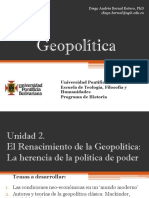 Unidad 2 El Renacimiento de La Geopolítica (Avances)