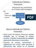 Marco de Funcionamiento Del Sistema Financiero I