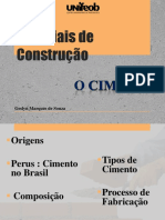 Apresentação Cimento 