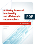 Achieving Increased Functionality and Efficiency in Vacuum Robots