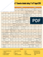 Induction Program of 1 Semester Students During 1 To6 August 2019