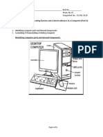 Title:-Install and Setup Operating System and Related Software in A Computer (Part I) Skill Acquired