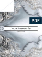 Book Professionnel. Architecte Laura Sandoval Paz.