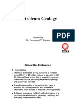 Petroleum Geology: Prepared By: Dr. Emmanuel V. Tamesis