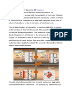 Chloride Attack On Concrete