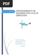 Procedimiento de La Revision Por La Alta Direccion