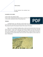 INCLINED BEDDING FOLD LAB 2a & FAULT