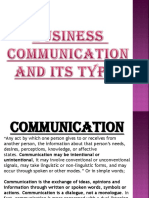 Business Communication by Priya