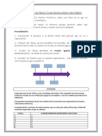 Elaboramos Un Friso O Eje Cronológico Histórico: Procedimiento