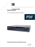 Black 4,8,16 Channel DVR Quick Start Guide