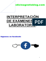 Interpretacion de Examenes de Laboratorio