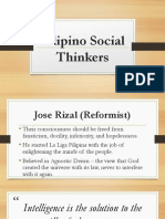 Filipino Social Thinkers