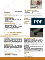 Grout Admix: Plasticised Expanding Admixture