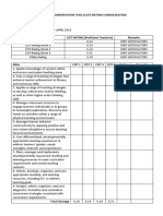 COT Consolidation Form