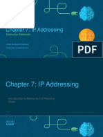 Chapter 7: IP Addressing: Instructor Materials