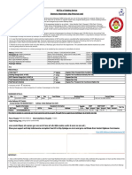 Irctcs E-Ticketing Service Electronic Reservation Slip (Personal User)