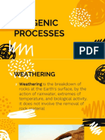 Exogenic Processes: Group 5 Humss 11-A