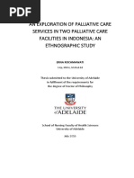 An Exploration of Palliative Care Services in Two Palliative Care Facilities in Indonesia: An Ethnographic Study