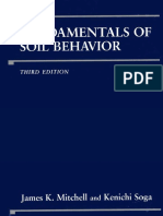 J K Mitchell K Soga Fundamentals of Soil Behaviour