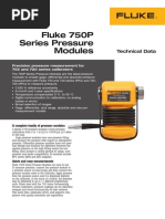 Fluke 750P Series Pressure Modules: Technical Data