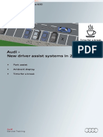 Audi - New Driver Assist Systems in 2011: For Internal Use Only