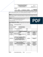 Servicio Nacional de Aprendizaje Sena Sistema Integrado de Gestión Procedimiento Auditorias Internas Formato Plan de Auditorias