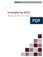 Principles by IUCG - Mastering The Case Interview PRINT FILE