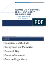 MDP For Traffic Light Control Based On Multi-Agent Reinforcement