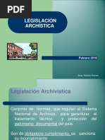 Legislacion Archivistica