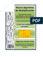 Algoritmo Simple Tesla, El Arte de Multiplicar Sumando