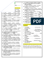 Akps Attaki: Name: ... .. Class: Test: English Grammar Q1: Choose The Correct Option For Each Sentences