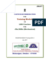 Draft Training Module On LHB Coaches For JEs SSEs