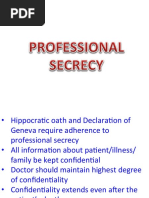 11 - Professional Secrecy