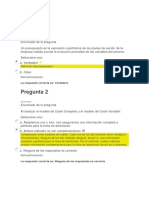 Evaluación Sistema de Costos Por Actividad