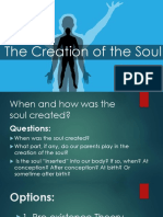 Lesson 6 - The Creation of The Soul