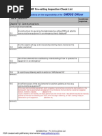 OCIMF Pre Vetting Booklets 2009 Ed GMDSS Officer