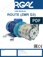 Route (ZMR G3) : Use Manual