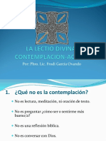 La Lectio Divina-Contemplación