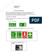 Normas de Seguridad en El Laboratorio Quimico