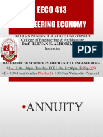 Engineering Economy Lecture - Final Exam Reviewer