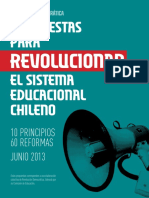 Propuestas para Revolucionar El Sistema Educacional Chileno PDF