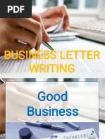 Business Letter Writing