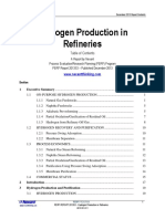 Hydrogen Production in Refineries