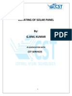 Rotating Solar Panel