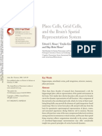 Place Cells, Grid Cells, and The Brain's Spatial Representation System