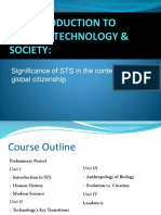 An Introduction To Science, Technology & Society:: Significance of STS in The Context of Global Citizenship