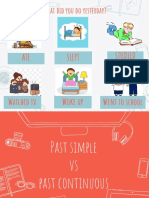 Past Simple Vs Past Continuous